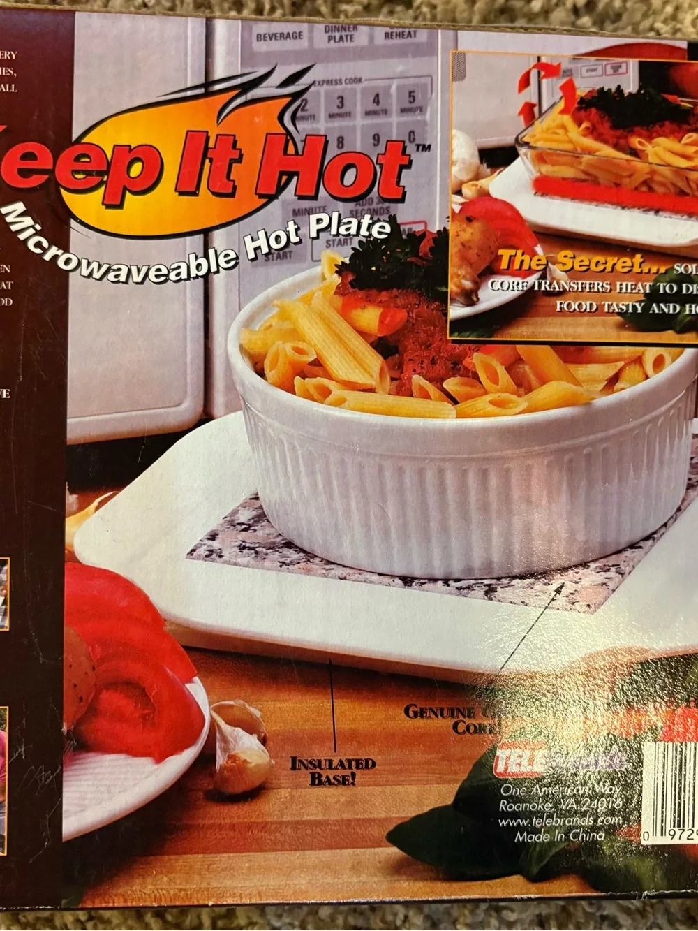 Microwaveable Hot Plate NEW